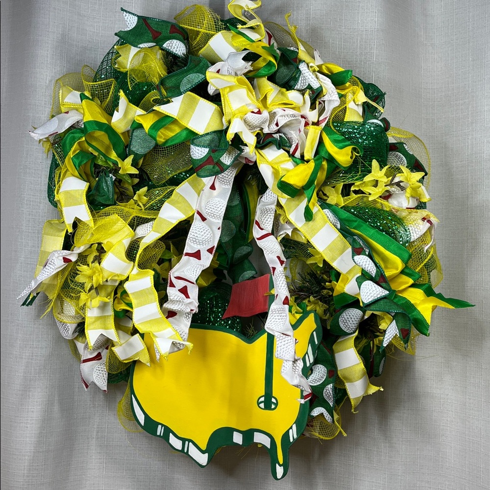 Masters Inspired Wreath -24”